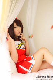 绫香 (サク Saku Ayaka)  [Honoo no Rocket] Waitress+Cheerleader [Sakuyabime]