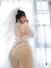 [Cosplay Photo] Gadis persik adalah Yijiang - Pernikahan Bunga