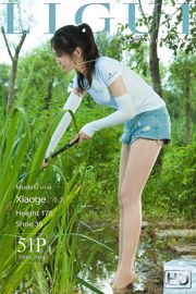 Model nogi Xiao Ge "Fishing Silk Foot" [Ligui Liguil] Internet Beauty