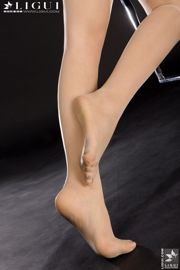 Modelo Sophie "A tentação da beleza do colarinho branco" [Ligui LiGui] Foto de belas pernas e pés de jade