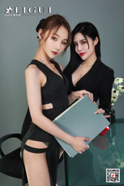 [丽柜麗櫃]インターネット美容モデルLianger＆Xinxin