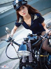 [Taiwan Goddess] Lin Mojing-Harley Policewoman and Stewardess